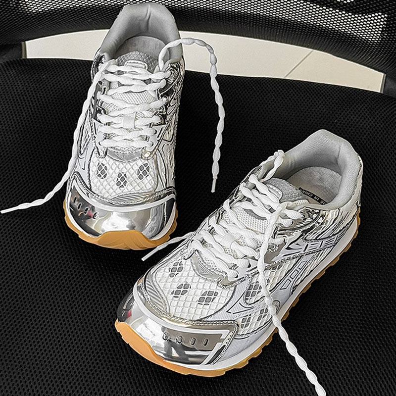 Mens Fashion Trainers - รองเท้าผ้าใบแฟชั่นผู้หญิงผู้ชายแบบผูกเชือก รองเท้าลำลองคุณภาพดี รองเท้าวิ่งแบบสวมใส่สบาย