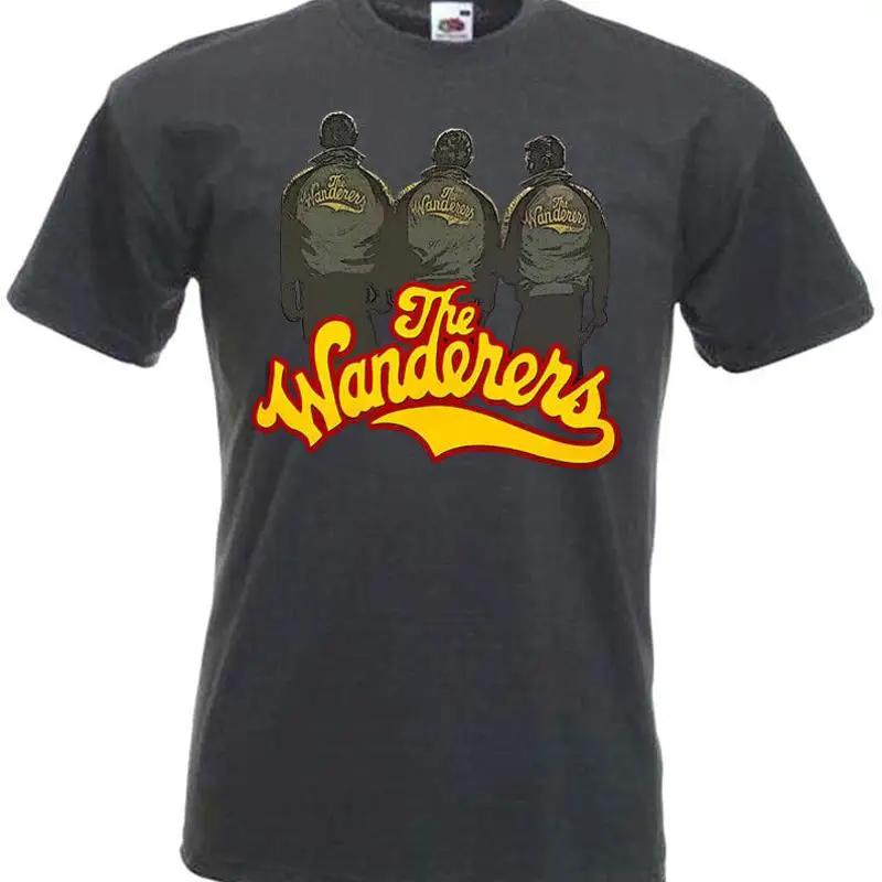 Poster Men Fashion - เสื้อยืด The Wanderers v7 ลายโปสเตอร์หนังสีกราไฟต์ ทุกขนาด