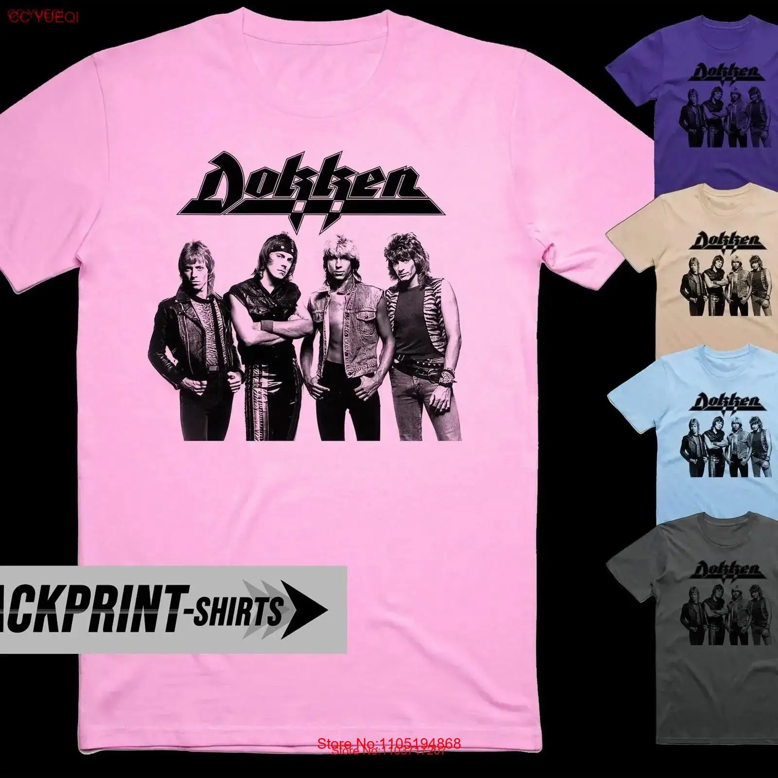 Poster Men Fashion - เสื้อยืด Dokken ผ้าฝ้าย สำหรับผู้ชาย ทุกขนาด S-5XL
