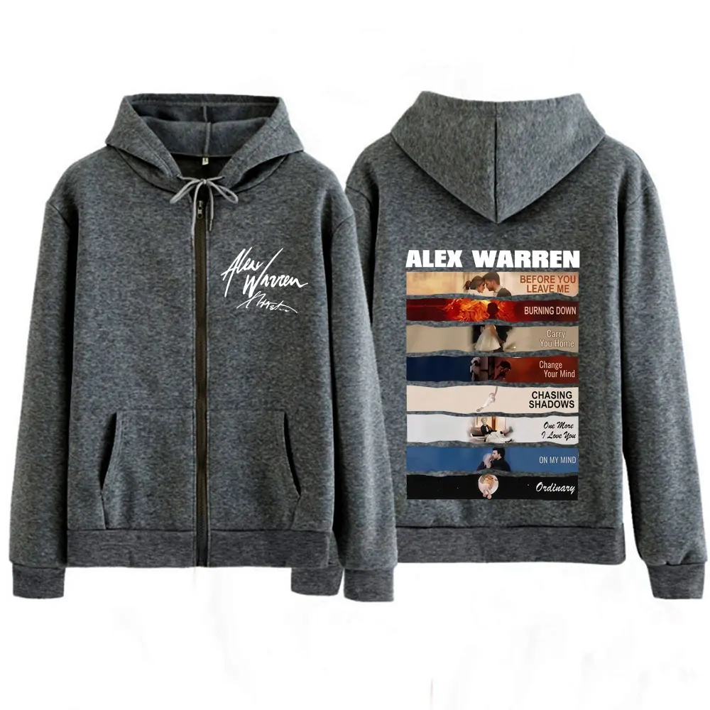 เสื้อฮู้ดมีซิปพิมพ์ลายทัวร์ 20 - Mens Fashion Zip Up Hoodies บทวิจารณ์และราคา