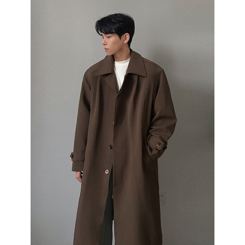 เสื้อโค้ทชายทรงมินิมอลแบบกระดุ - Men'S Fashion X บทวิจารณ์และราคา