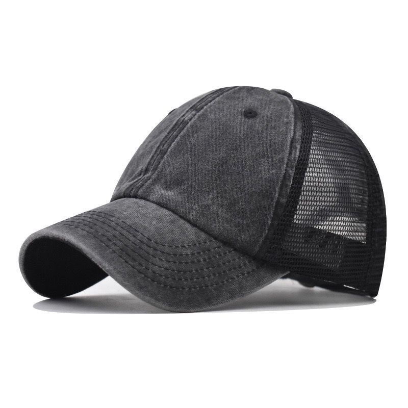 หมวกตาข่ายทรงนิ่มพิมพ์โลโก้ตาม - Men'S Fashion With Hat บทวิจารณ์และราคา