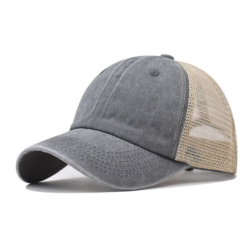 หมวกตาข่ายทรงนิ่มพิมพ์โลโก้ตาม - Men'S Fashion With Hat บทวิจารณ์และราคา