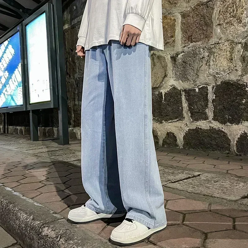 กางเกงยีนส์ผู้ชายสไตล์เกาหลี แ - Men'S Fashion Grey Jeans บทวิจารณ์และราคา