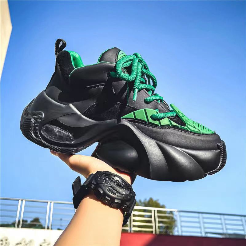 รองเท้าผ้าใบลําลอง Designer สไ - Mens Fashion Trainers บทวิจารณ์และราคา