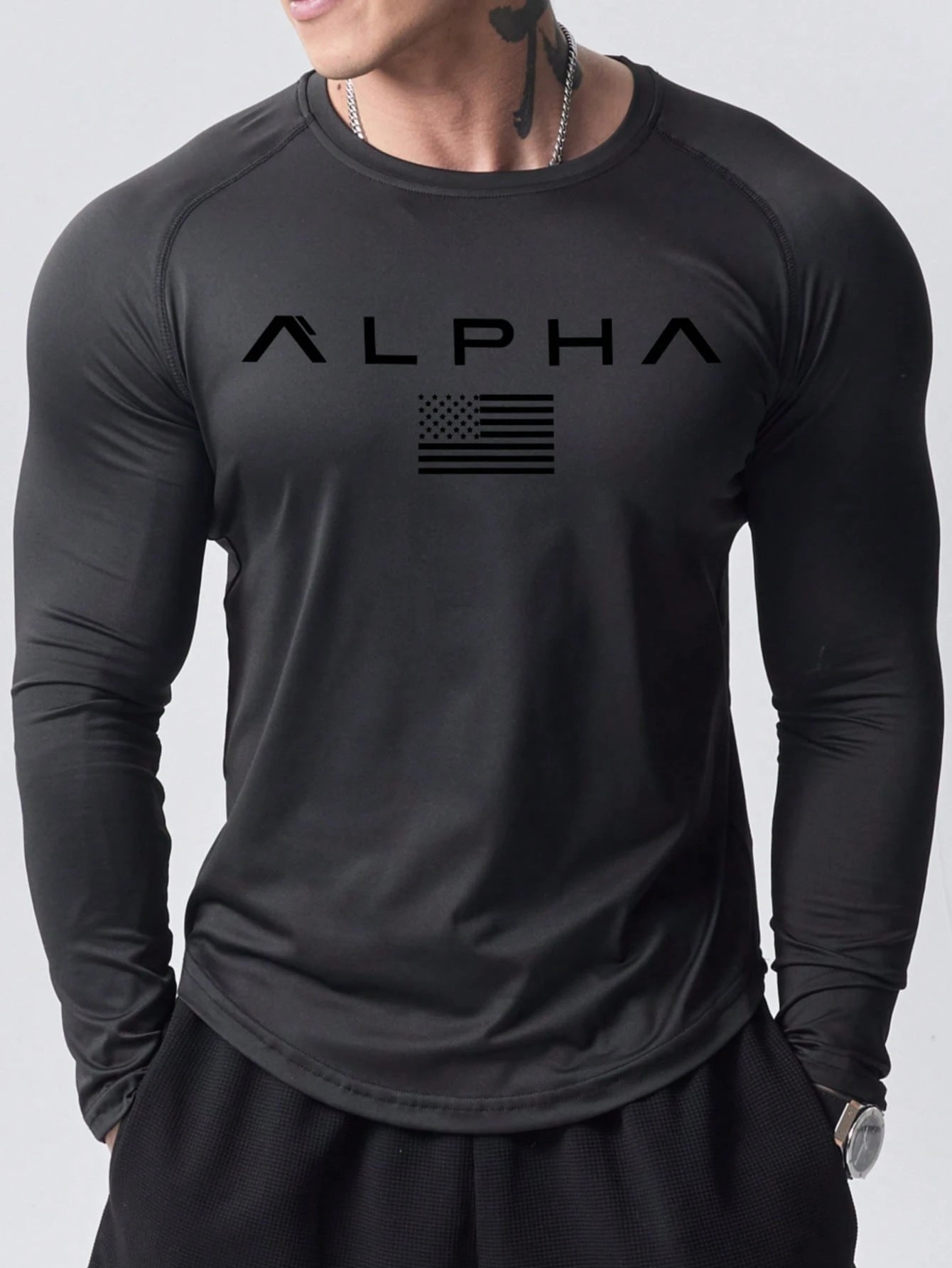เสื้อยืดแขนยาวสำหรับผู้ชายรุ่น - Mens Fashion Clothes บทวิจารณ์และราคา