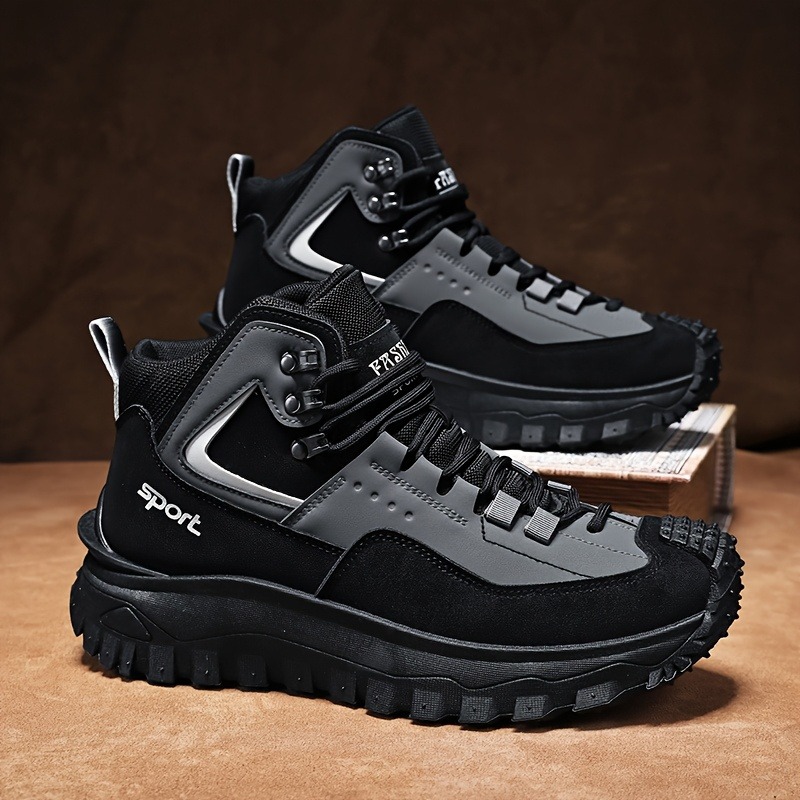 รองเท้าผ้าใบผู้ชายไซส์ใหญ่ รอง - Mens Fashion Trainers บทวิจารณ์และราคา