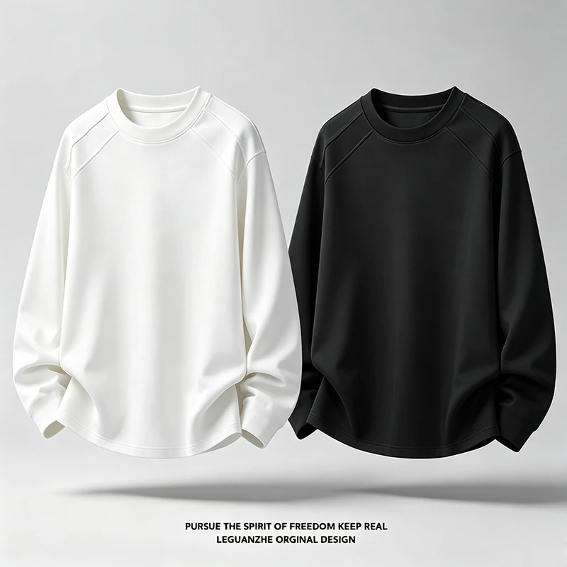 เสื้อยืดแขนยาวคอกลมแขนแร็กแลนส - Men'S Fashion T Shirts บทวิจารณ์และราคา