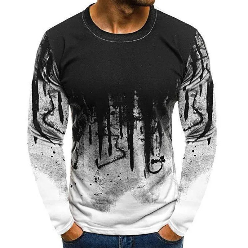 เสื้อยืดลายพรางสำหรับผู้ชาย คอ - Mens Fashion Summer บทวิจารณ์และราคา