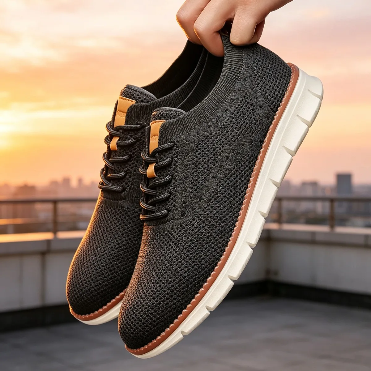 รองเท้าลำลองผู้ชาย รองเท้าอ็อก - Mens Fashion Trainers บทวิจารณ์และราคา