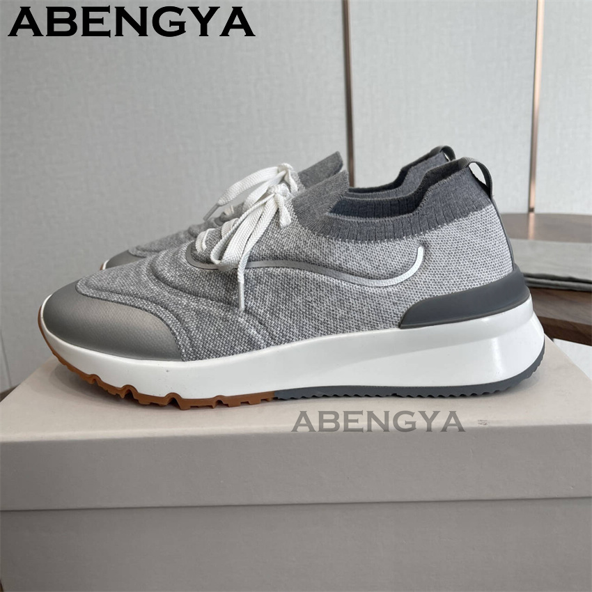 รองเท้าโลฟเฟอร์ถักหลากสีสำหรับ - Mens Fashion Trainers บทวิจารณ์และราคา
